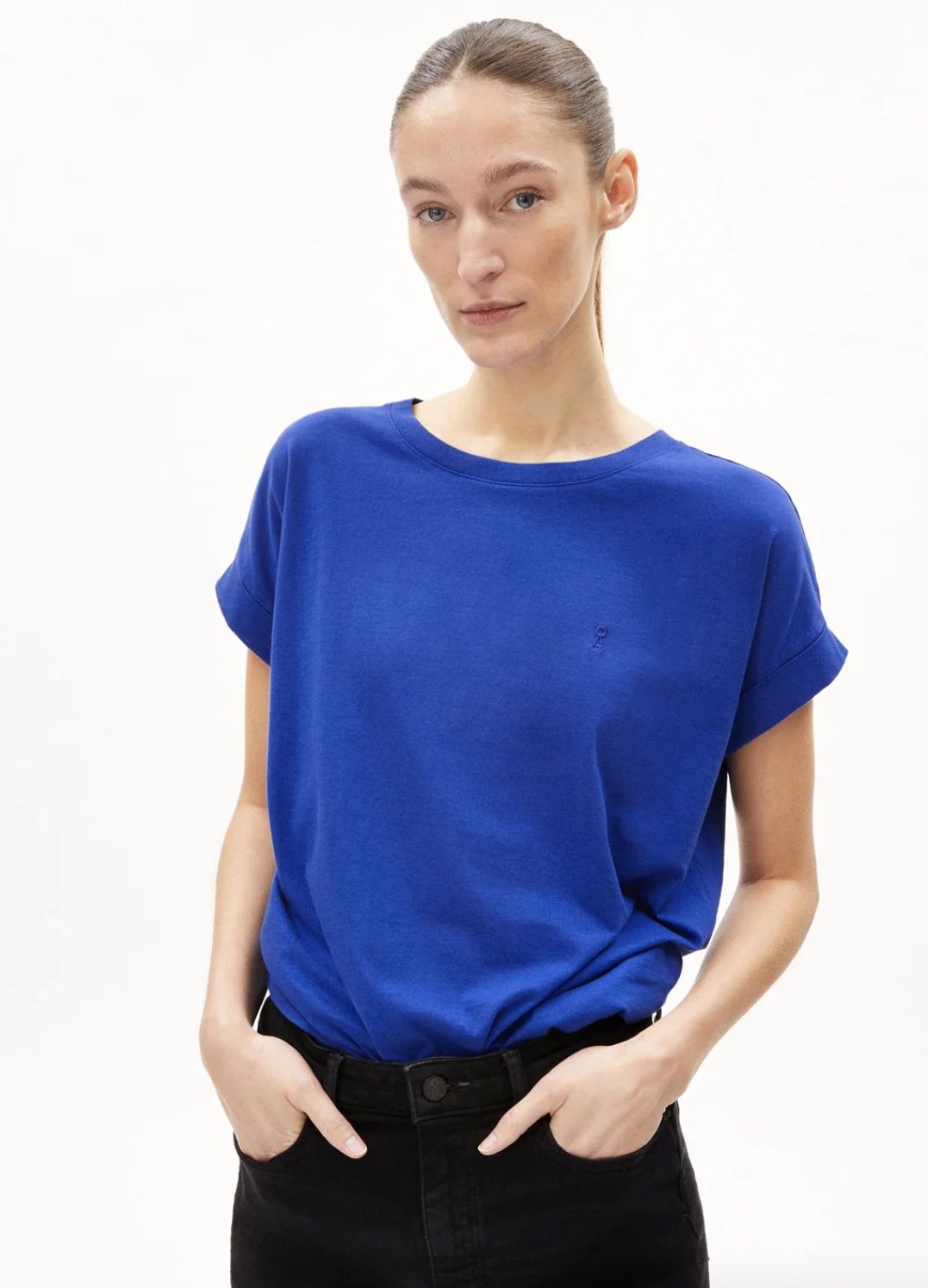 ARMEDANGELS | Idaara shirt, dyanamo blue