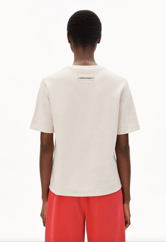ARMEDANGELS | Un-wasted t-shirt, undyed cinnamon dust