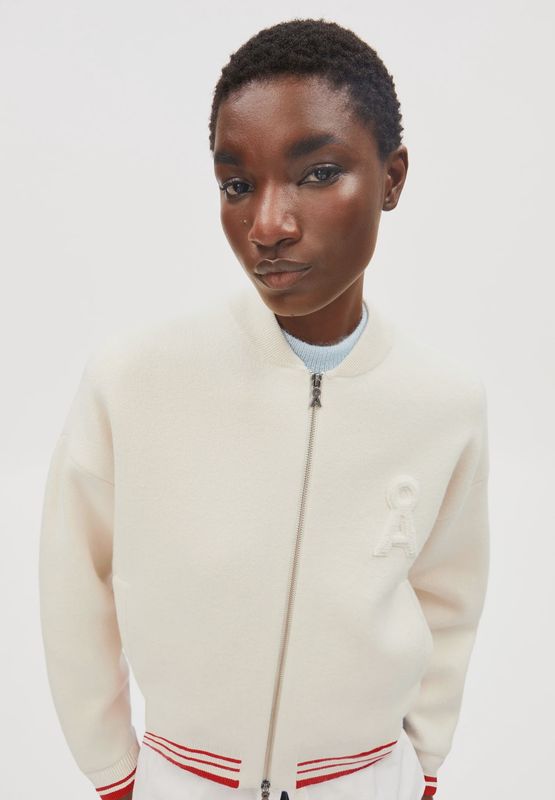 Armed AngelsICONIC Å  BOMBERJAS  Cardigan made of Organic Wool Mix