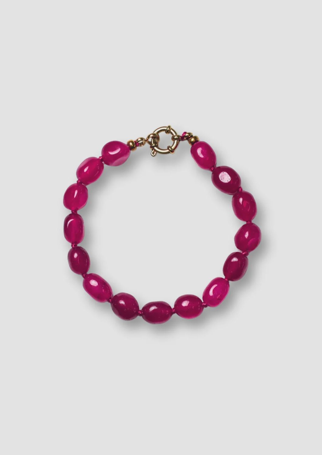 Bonnie Studios  Bobby Burgundy Bracelet