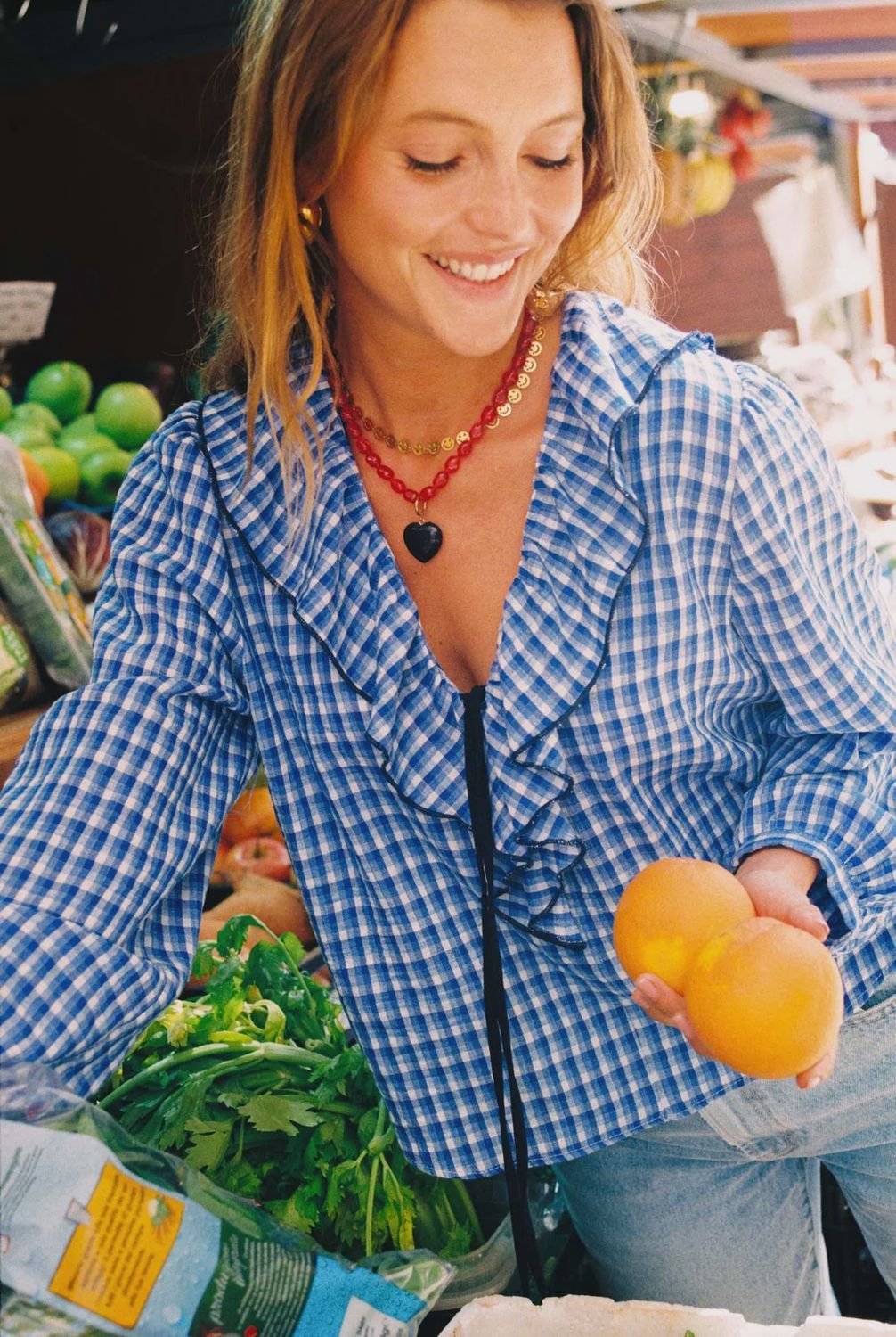 Bonnie Studios Bobby Burgundy Necklace