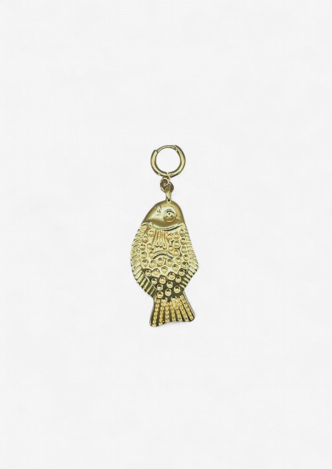 Bonnie studios | Small fish gold pendant