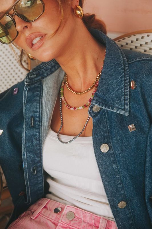 Bonnie studios | roger big mixed necklace