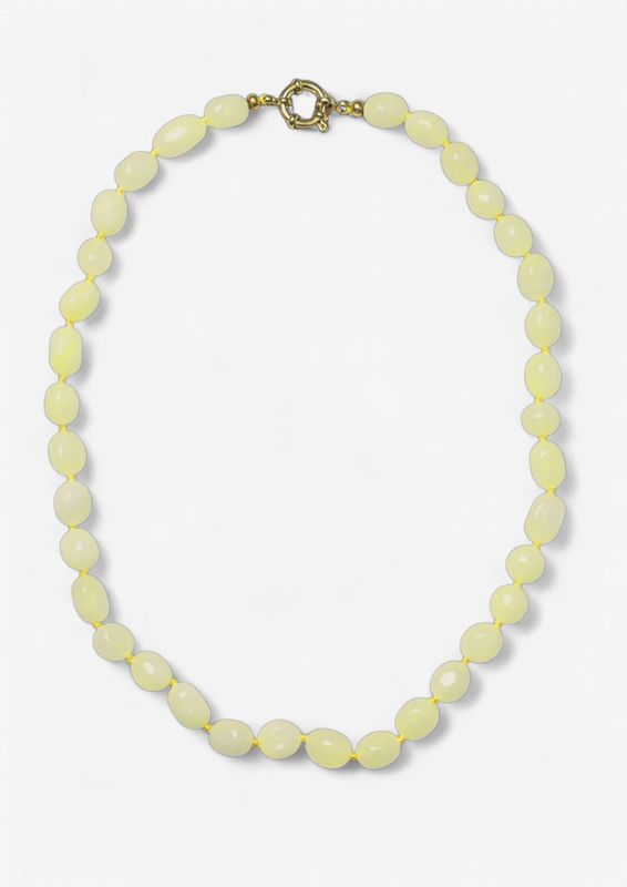 Bonnie studios | Bobby butter yellow necklace