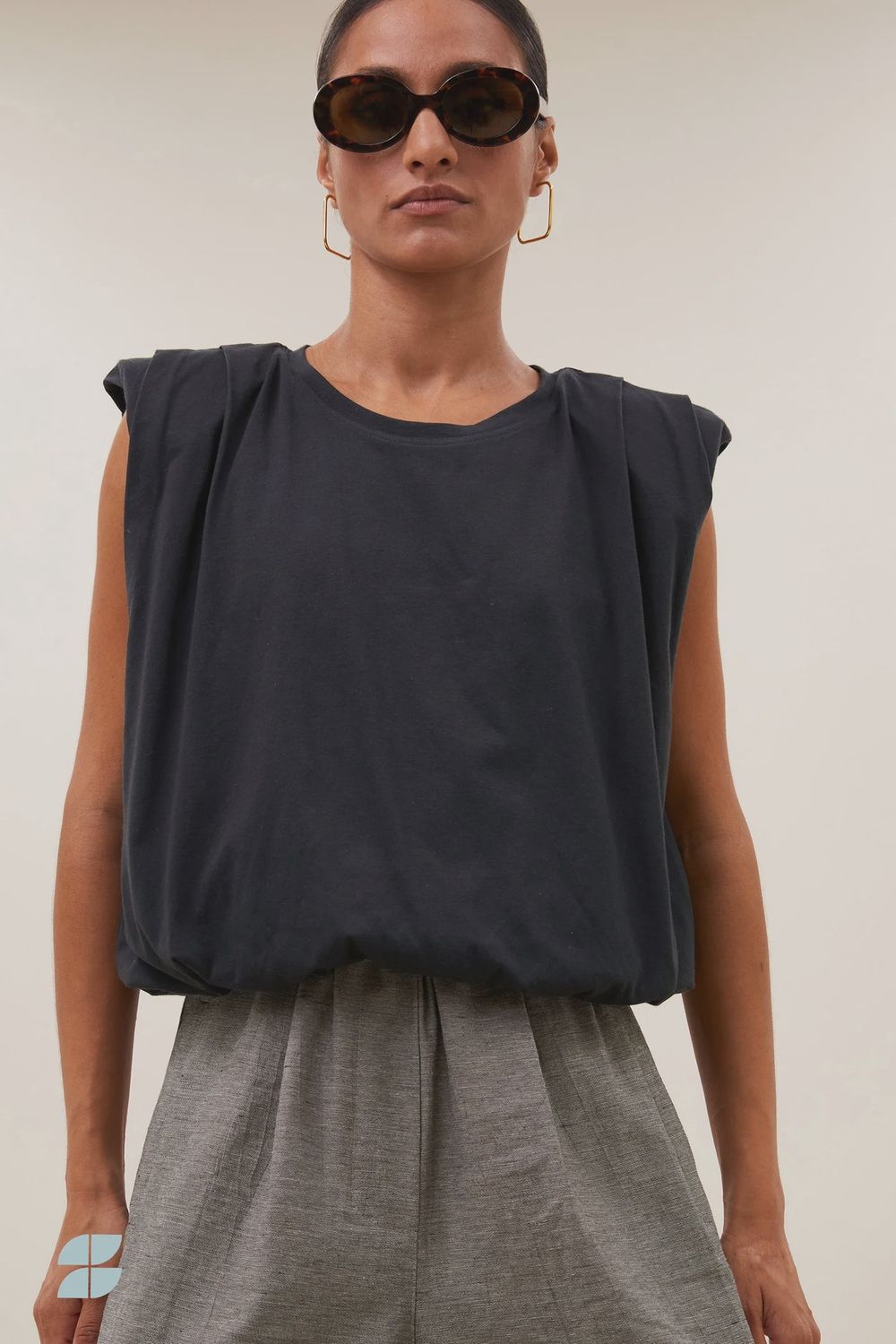 By Bar | Nilou jersey top