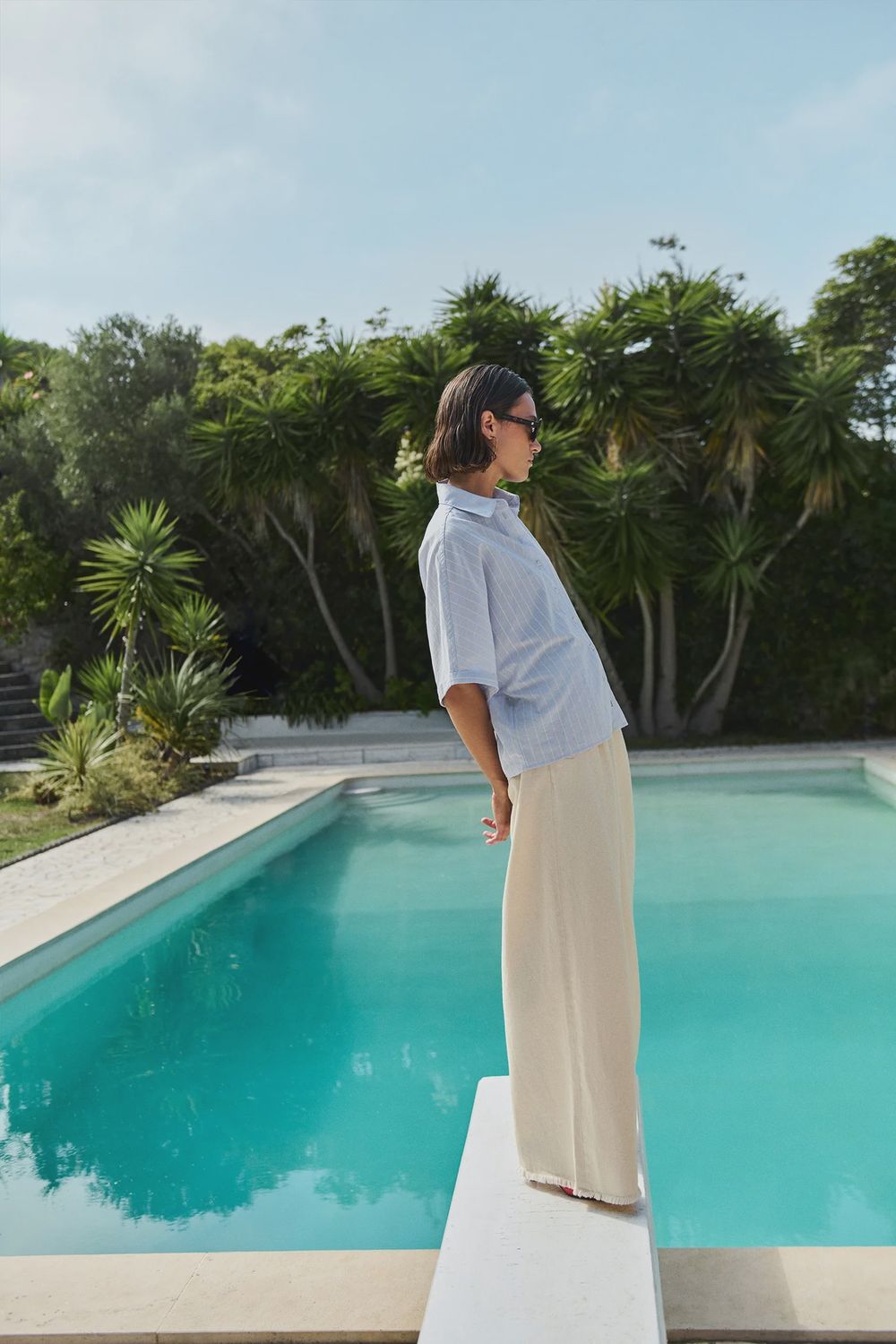 By bar | Sunny stripe blouse