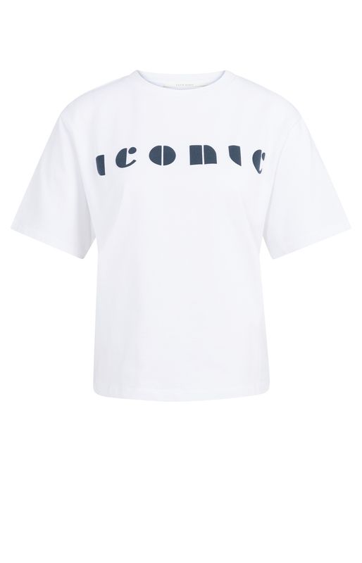 Yaya | Boyfriend T-shirt with artwork print