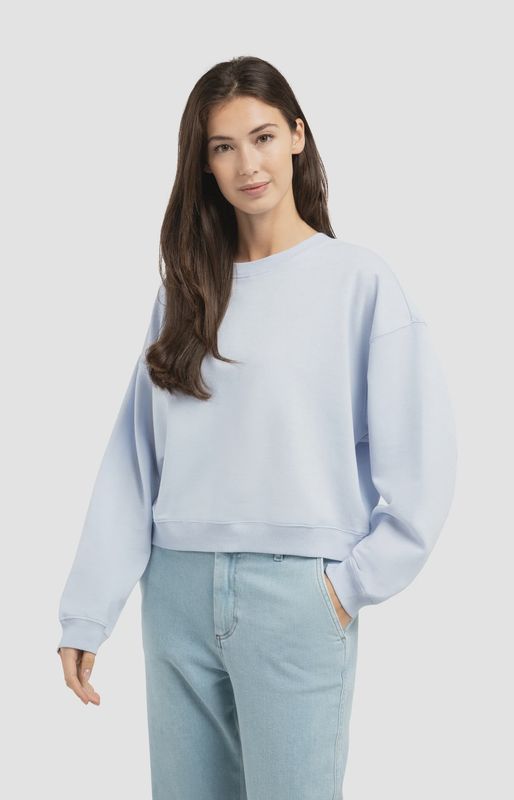 Yaya | Lightweight sweater with crew neck