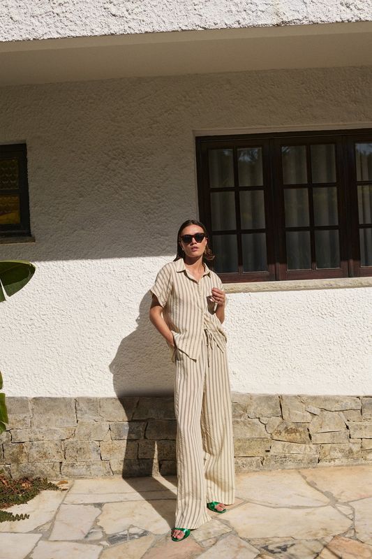 By Bar | barley seer stripe blouse