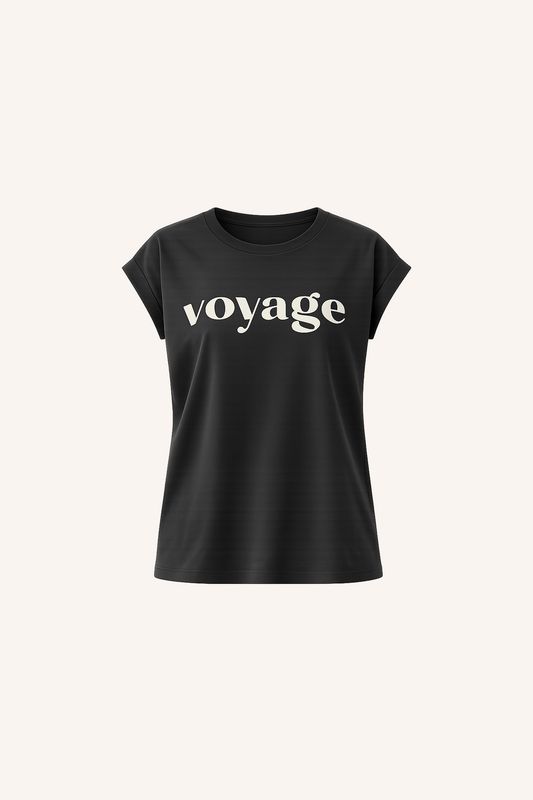 By Bar Tobi voyage top jet black