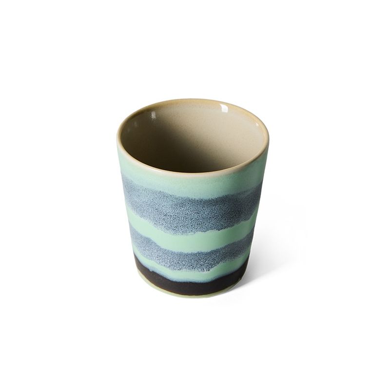 HK Living 70s ceramics: coffee mug river