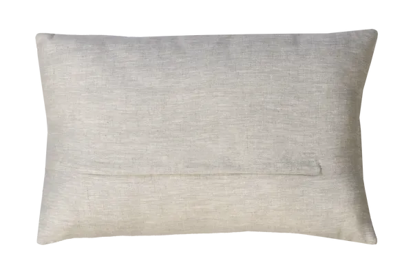 Thuis met moonKussen linnen 2 streep kiezel mocha mousse 56x38cm