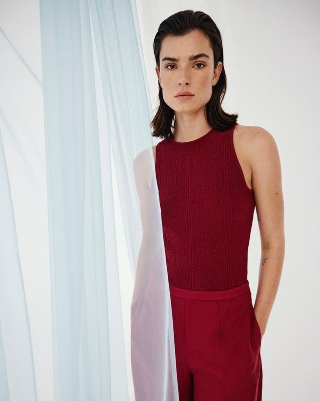 MSCH | Charlitta top | Rhubarb