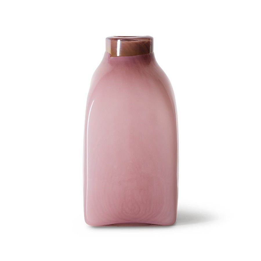 HK Living  Atelier glass vase pink, large