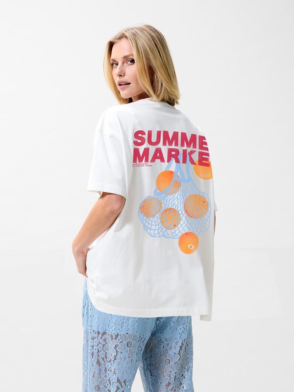 Catwalk Junkie | oversized graphic tshirt