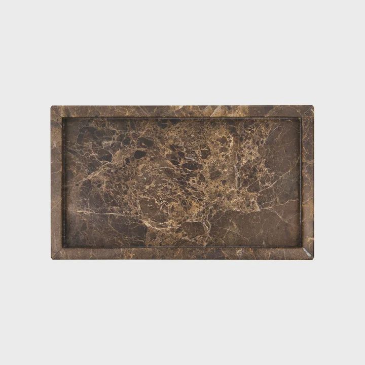 house doctor | deco tray | brown