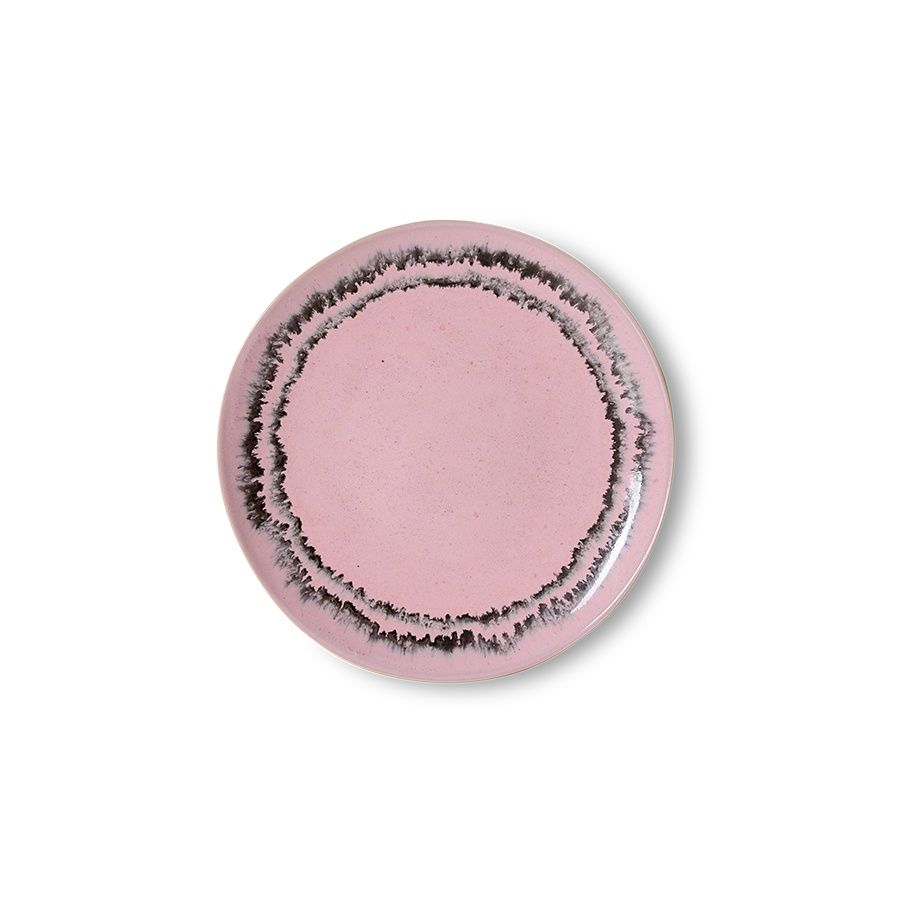 Hk Living 70s ceramics: dessert plate bubble