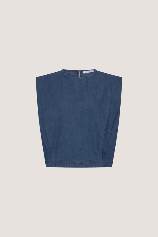 By Bar Ginza Denim top dark denim