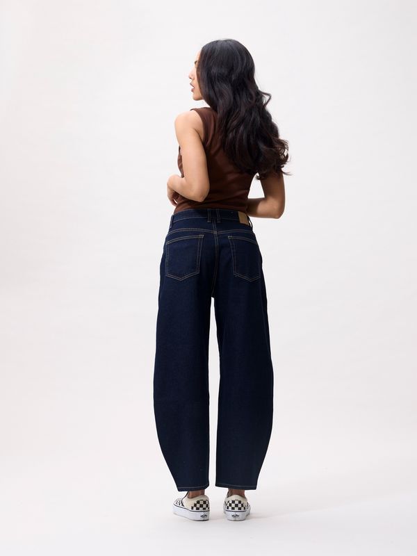Catwalk Junkie Cropped barrel fit jeans