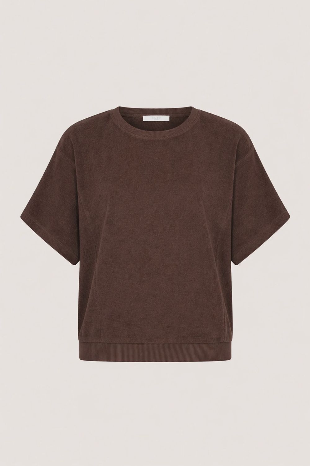 ByBar | Nuki slub top | Coffee bean