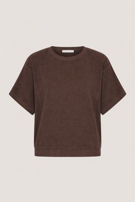 ByBar | Nuki slub top | Coffee bean