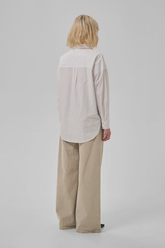 MEW Jeans wide MWKaro silver sage washed