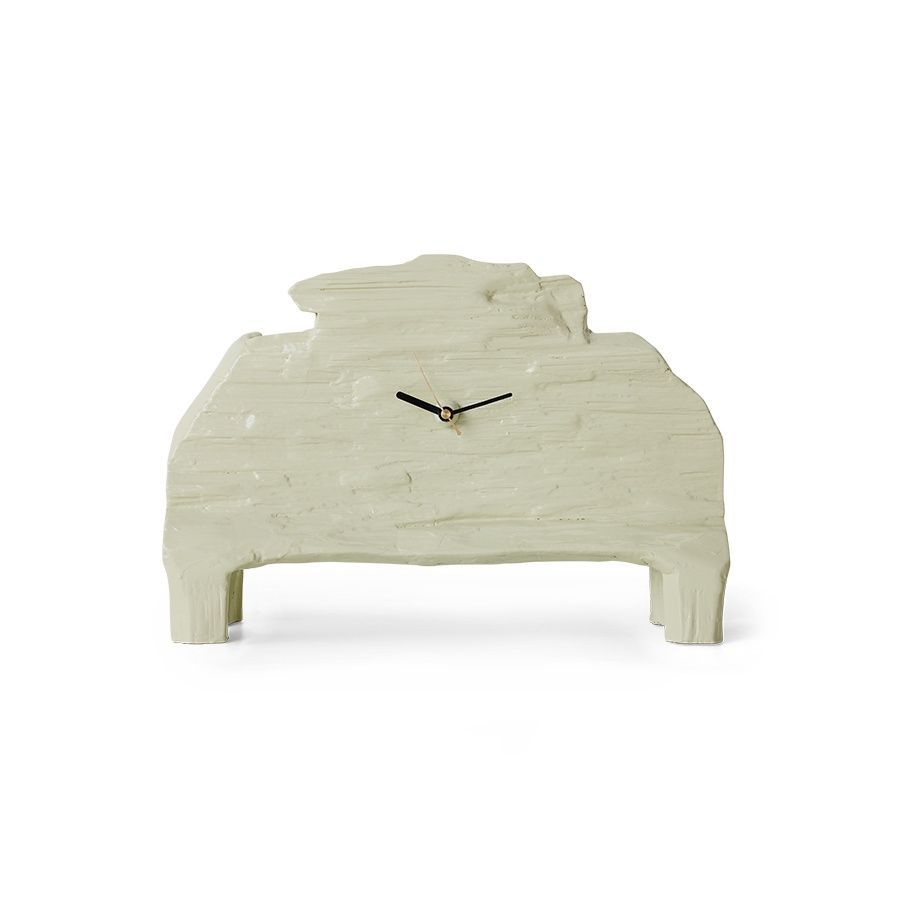 HK Living Mantle clock, seafoam Teun Zwets for HKLIVING