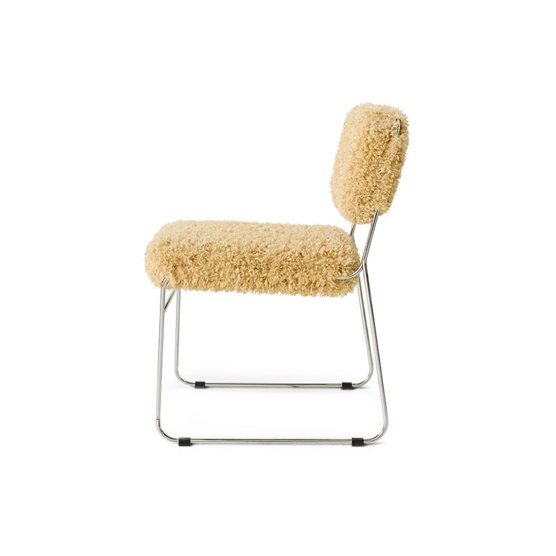 HK Living Endless dining chair poodle golden