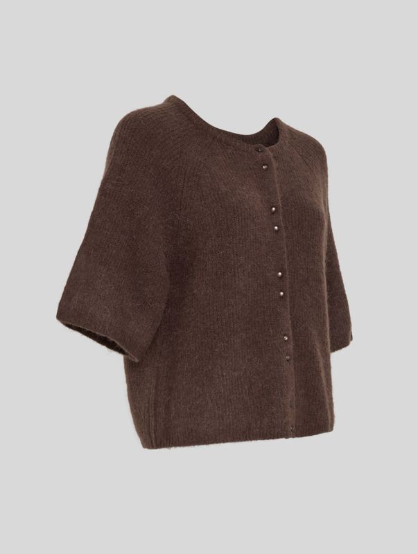 MSCH | Bondie hope 2/4 cardigan, hot fudge