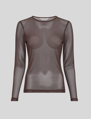 MSCH | Janie illenora top, hot fudge