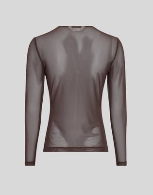 MSCH | Janie illenora top, hot fudge