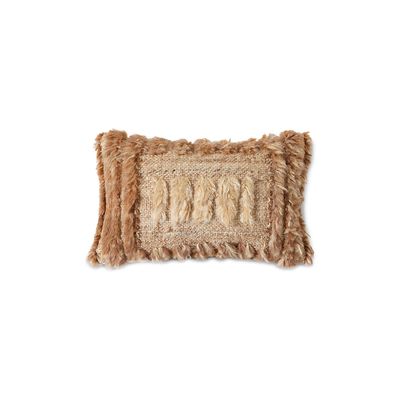 HK Living Natural furry cushion