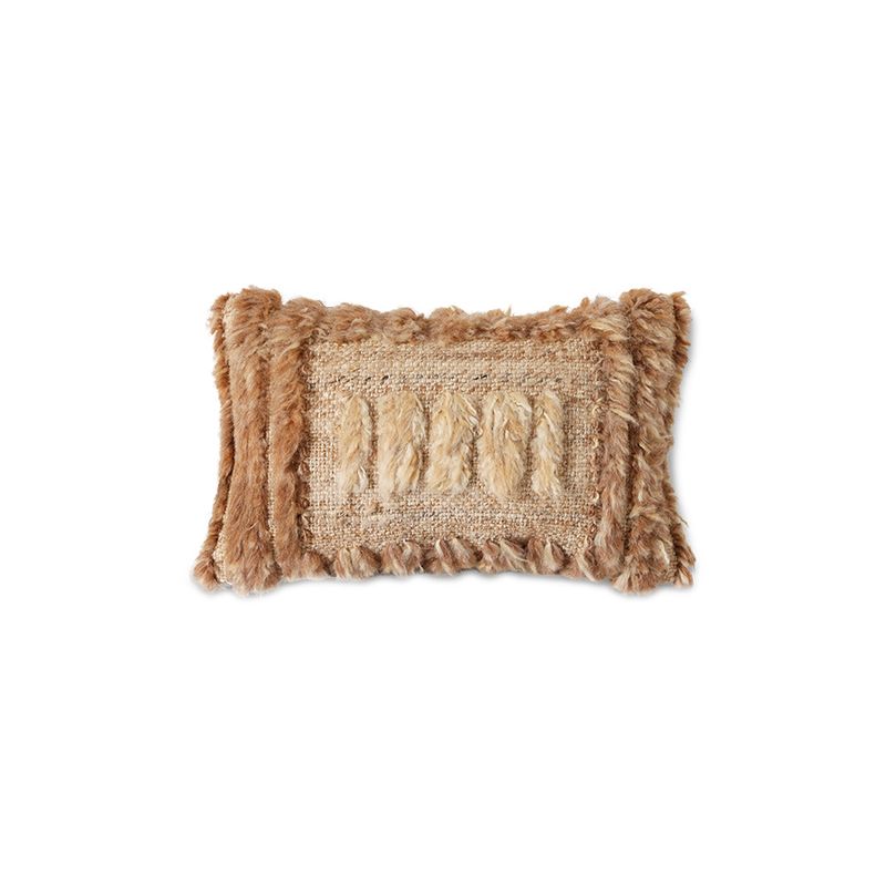 HK Living Natural furry cushion