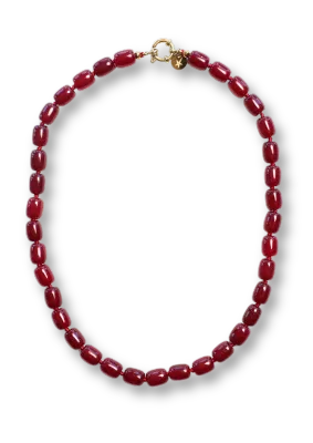 Bonnie Studios | Phil burgundy necklace