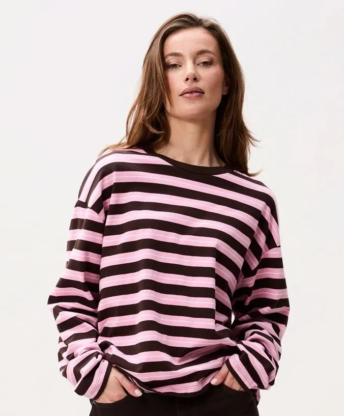 Catwalk Junkie | striped long sleeve | brownie