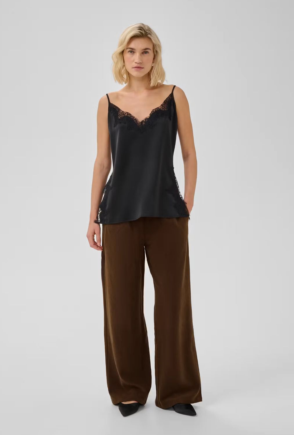 MEW | Dora wide pant | bison long