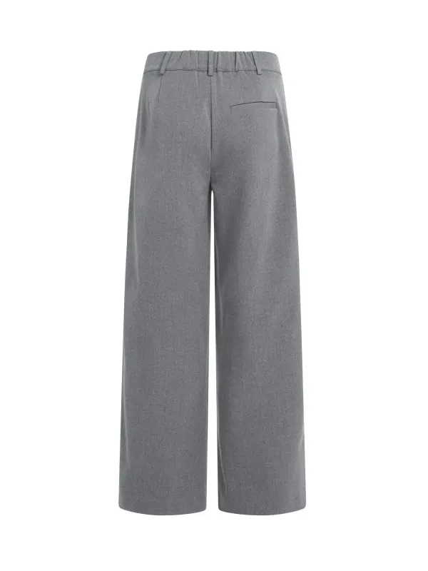 YAYA Geweven pantalon met asymmetrische sluiting