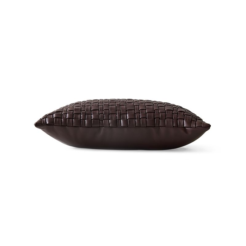 HK Living Woven cushion chocolate brown