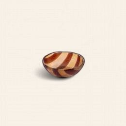 Artisano bowl xs 9x4 cm amber  brown