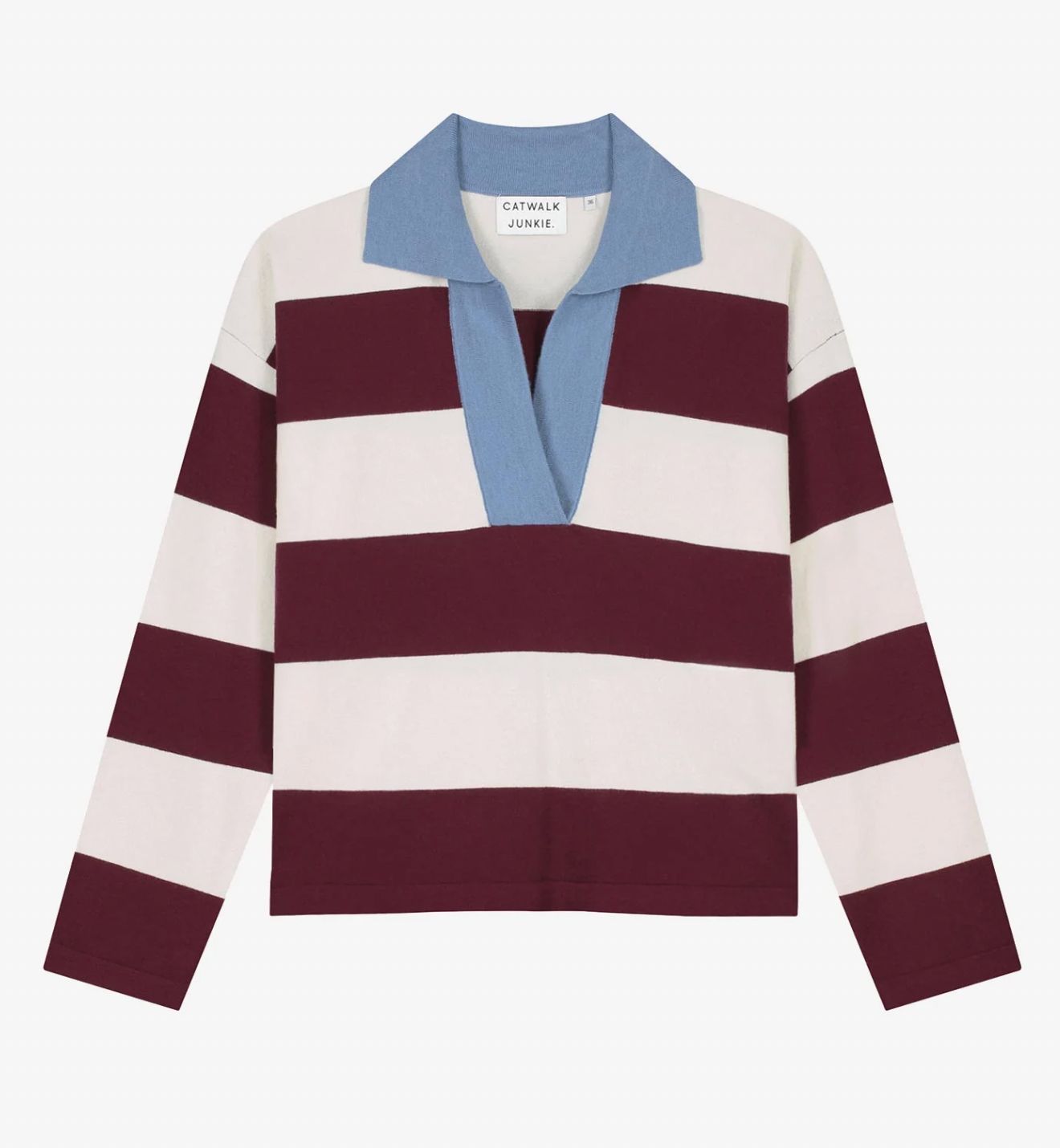 Catwalk Junkie | Polo vneck knit