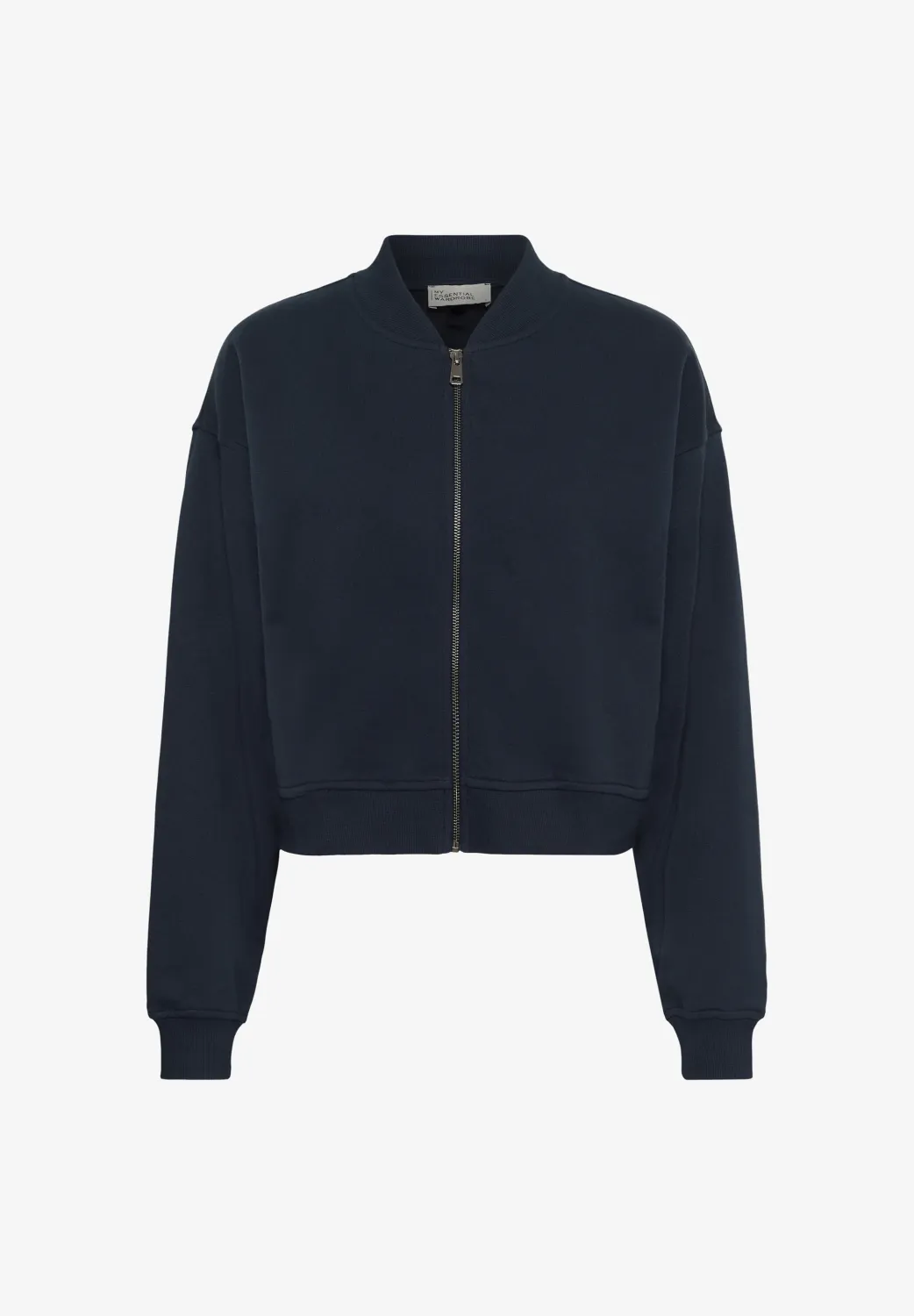 MEW MetaMWshort sweat jacket dark blue