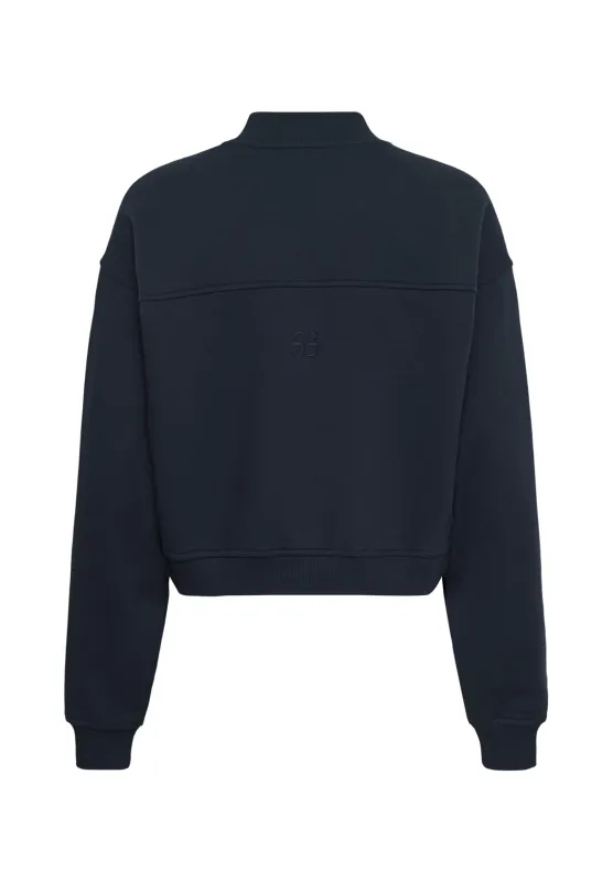 MEW MetaMWshort sweat jacket dark blue