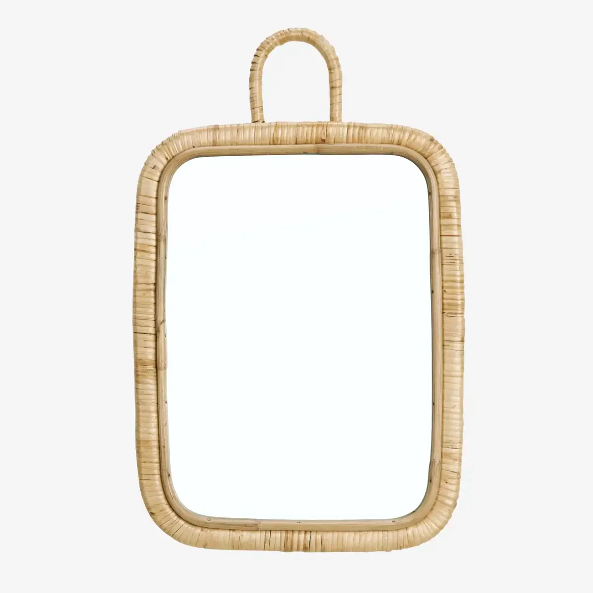 Madam Stoltz  Rectangular mirror w/ cane