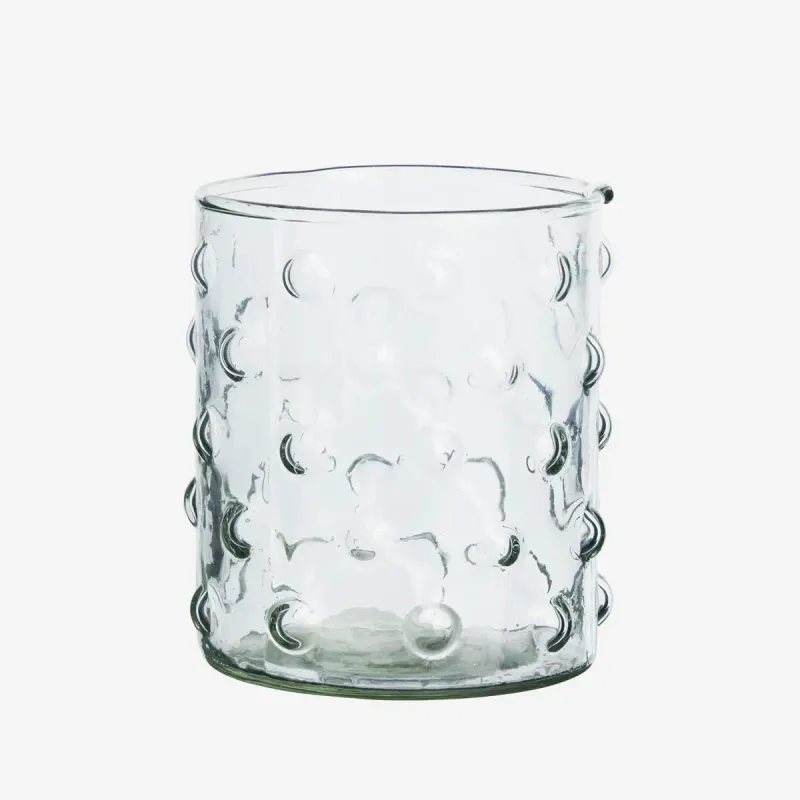 Madam Stoltz Drinking glass w/ dots