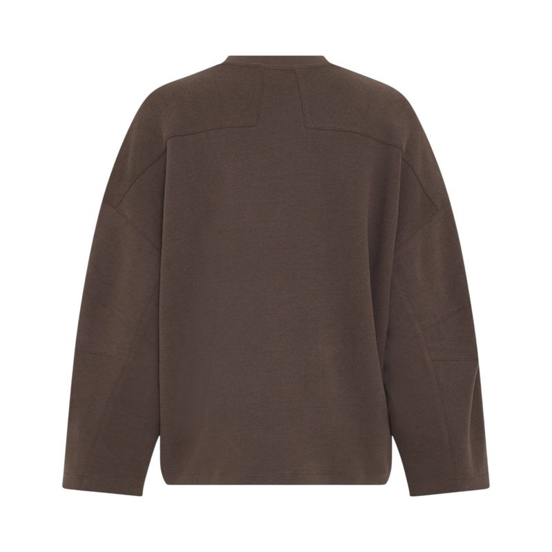 Msch Copenhagen Sweatshirt Marletta Donkerbruin