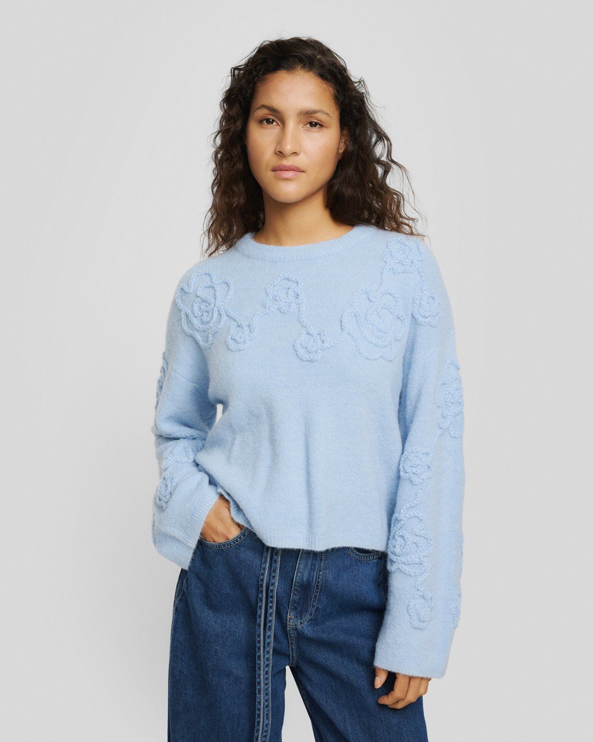 MSCHMiabelle Hope Pullover EMB windsurfer/flwr