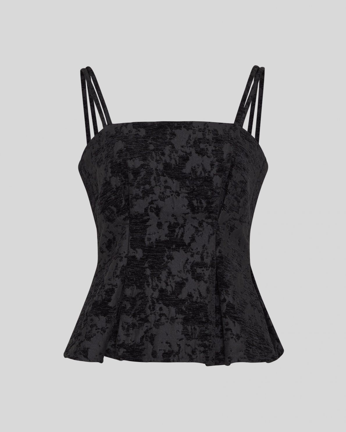 MSCHClaudia Strap Top black