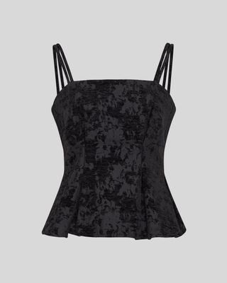 MSCHClaudia Strap Top black