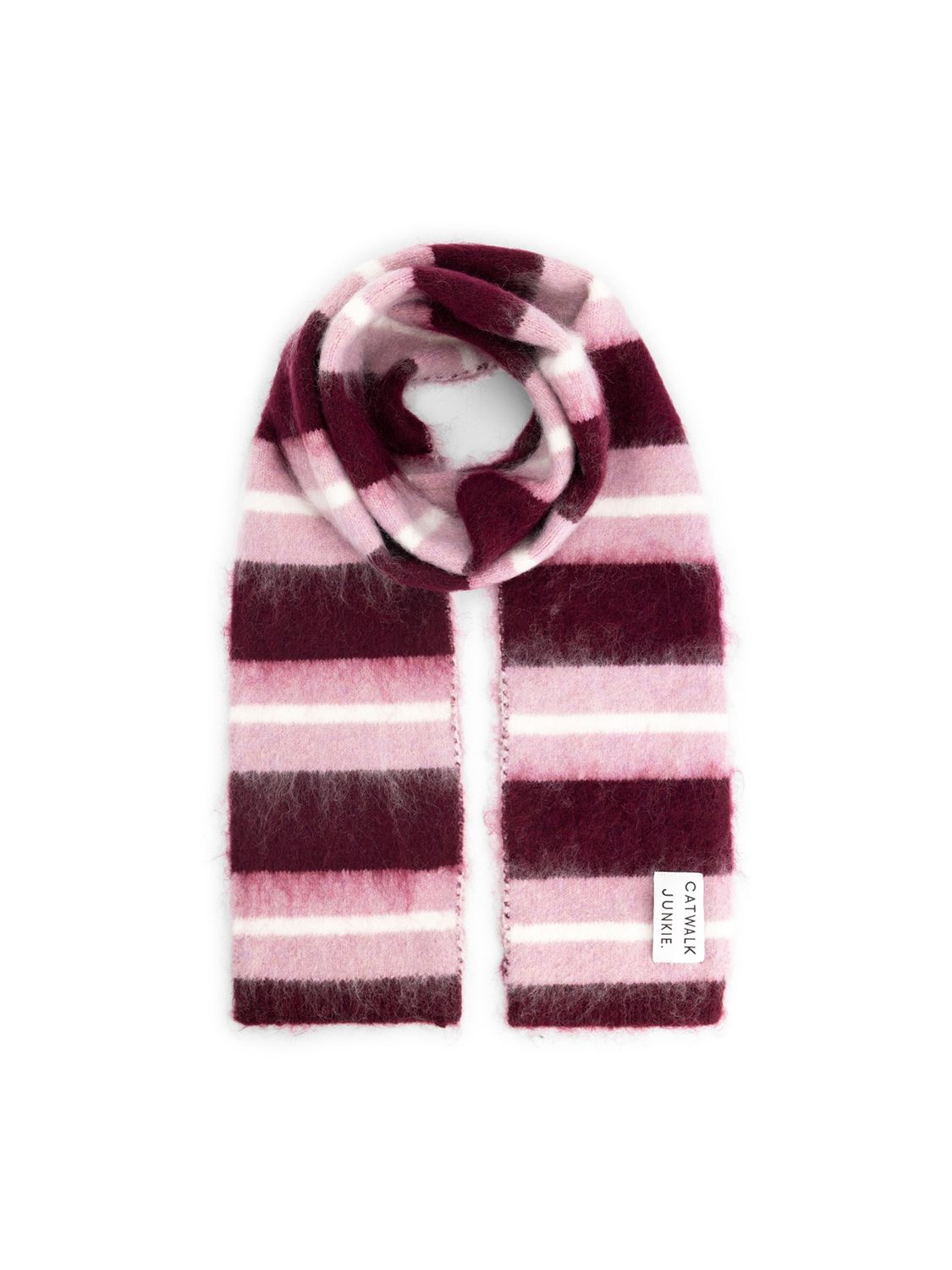 Catwalk Junkie brushed striped scarf