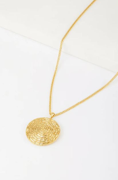 Amelia Necklace, Metal: Gold